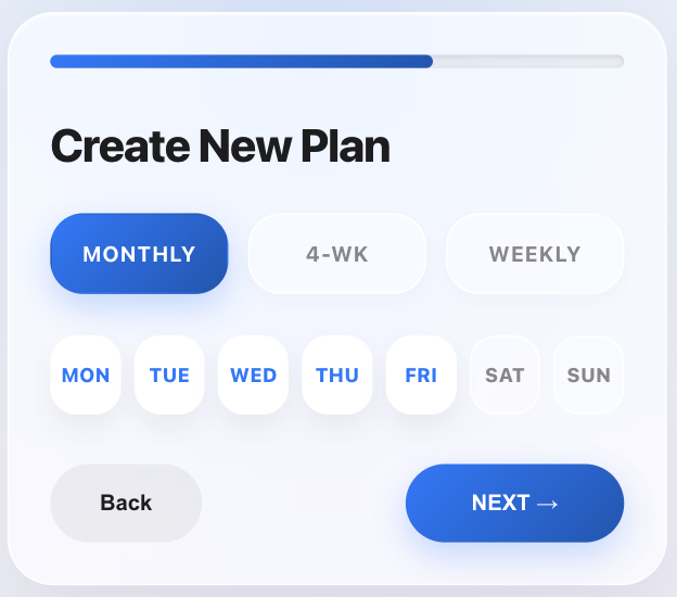 Creating Custom Tiffin Plans